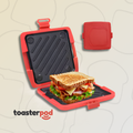 toasterpod Microwave Toastie Maker - Red
